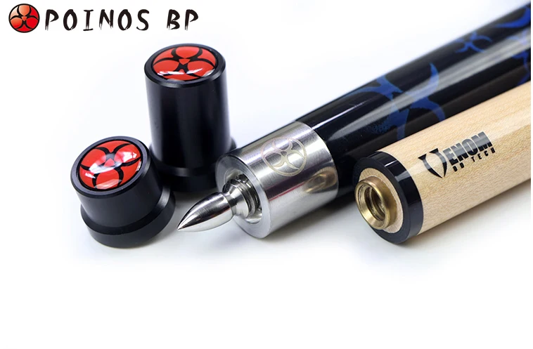 POINOS BP бассейн Кий девять шаровой рычаг 10 мм 11,5 мм наконечник с высоким качеством чемоданчик для бильярдного кия набор BP5 Китай