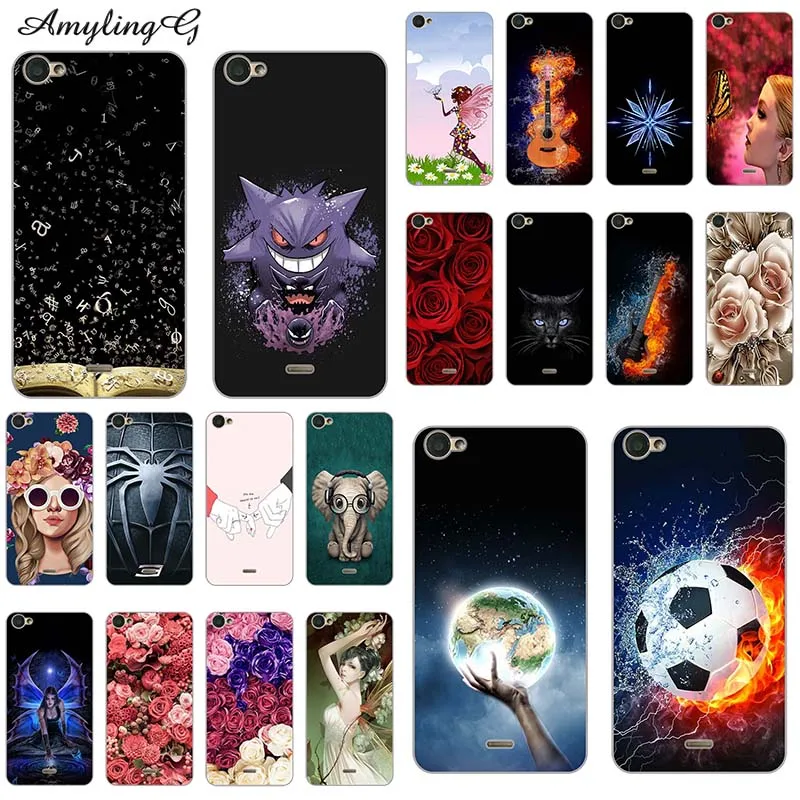 

Soft Phone Cases For BQ 5060 Case For BQ BQ-5060 BQ Mobile BQS-5060 BQS 5060 Case Silicone Painted Back Cover Fundas Coque Hood
