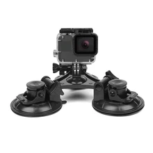 Large/Small Size Car Window Suction Cup for GoPro Hero 7 6 5 Black HERO5 Session Yi 4K SJCAM SJ4000 SJ5000 Eken h9 Camera shoot 19 49cm portable selfie stick extend monopod for gopro hero 7 5 6 session xiaomi yi 4k sjcam sj4000 sj5000 eken h9 camera