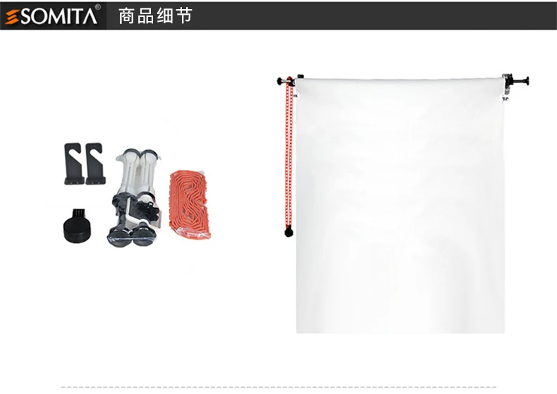 Photography Video 1 Roller Single Axis Wall Mount