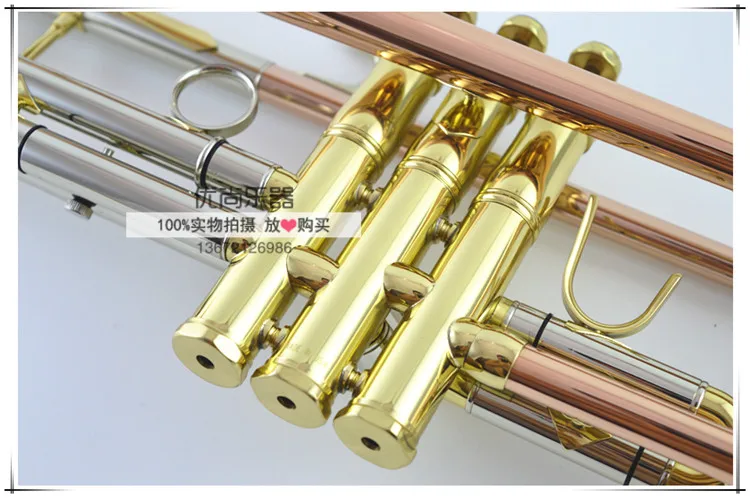 American Bach trumpet instrument LT180S-39 B flat phosphor bronze trumpet beginner Grading professional