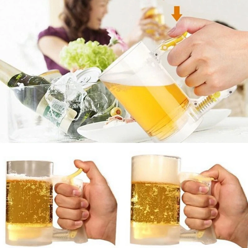 Creative Bar Atmosphere Beer Foamer Maker Mug Milk Travel Mug Foam Generating Beer Mug For Party Frothing Cup Other Bar Tools Aliexpress