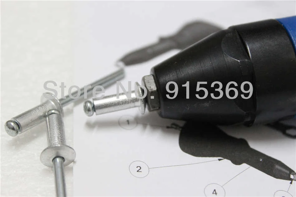 electric drill pop rivet adapter Cordless drill blind rivet Adaptor