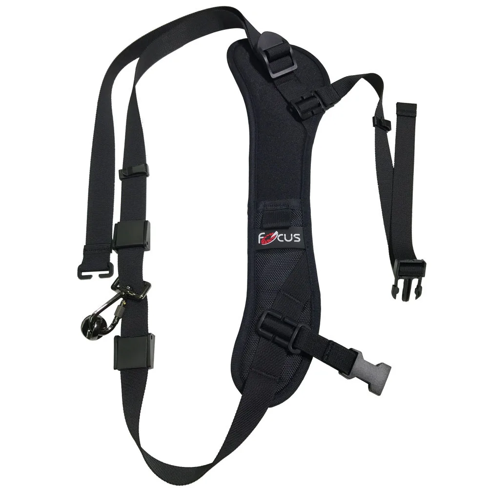 

Focus SLR F-1 Professional Shoulder Strap Quick Camera Strap Soft Sling Neckband Camera Digital SLR Black Single Shoulder Strap