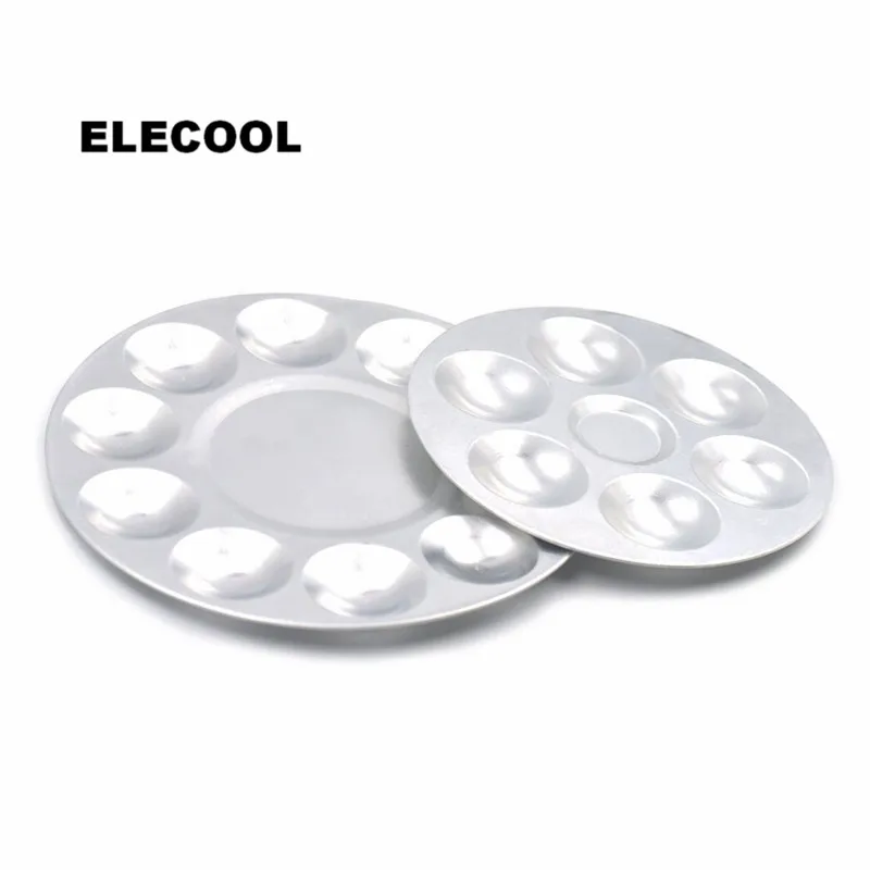 Косметическая Палитра ELECOOL из алюминия с 6/10 ячейками для макияжа основа BB крем
