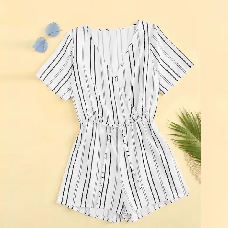 striped playsuits