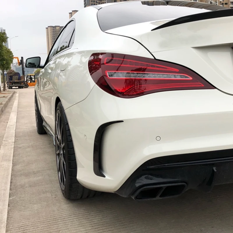 Наклейки на бампер для Mercedes Benz CLA Class W117 C117 2016 2019 CLA200 220 250 260|Наклейки автомобиль| |