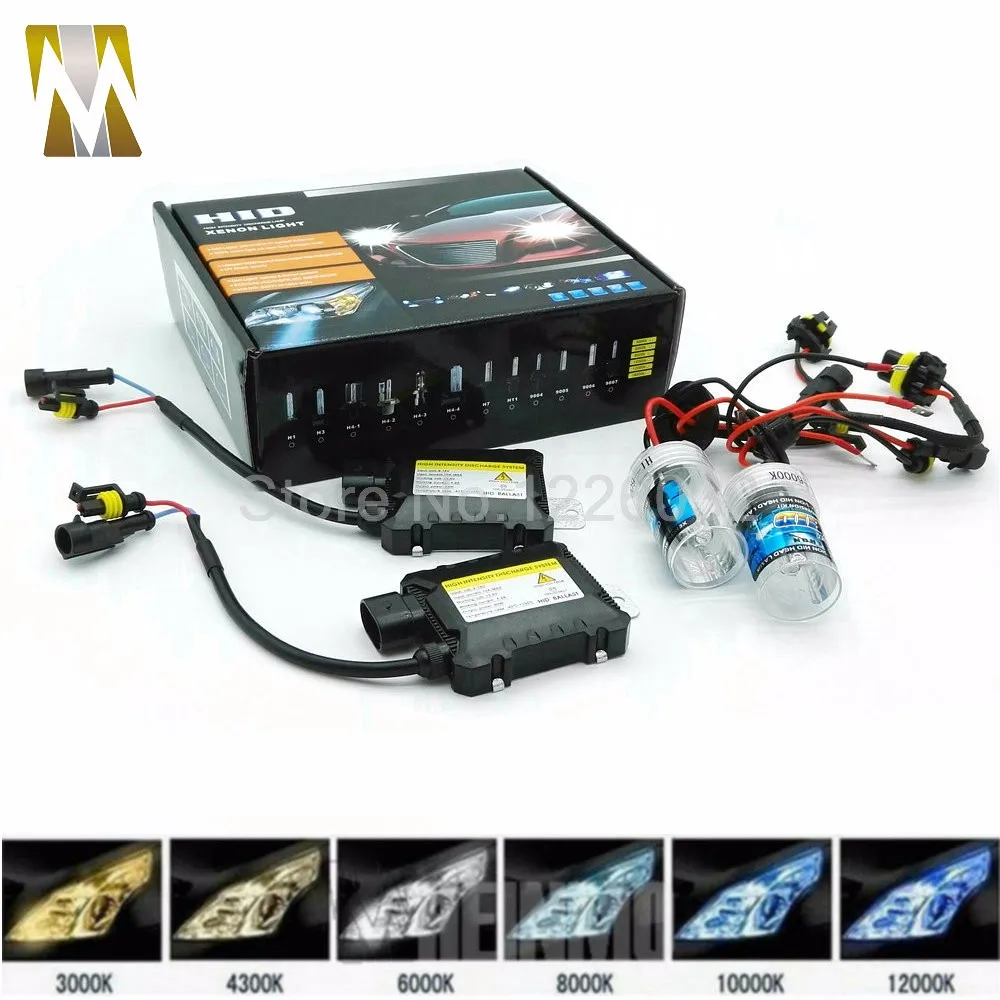 Ксенон H1 Hid комплект 55 Вт H7 H3 H4 ксенон H7 H8 H10 H11 H27 HB3 HB4 H13 9005 9006 автомобильный светильник источник ксенона