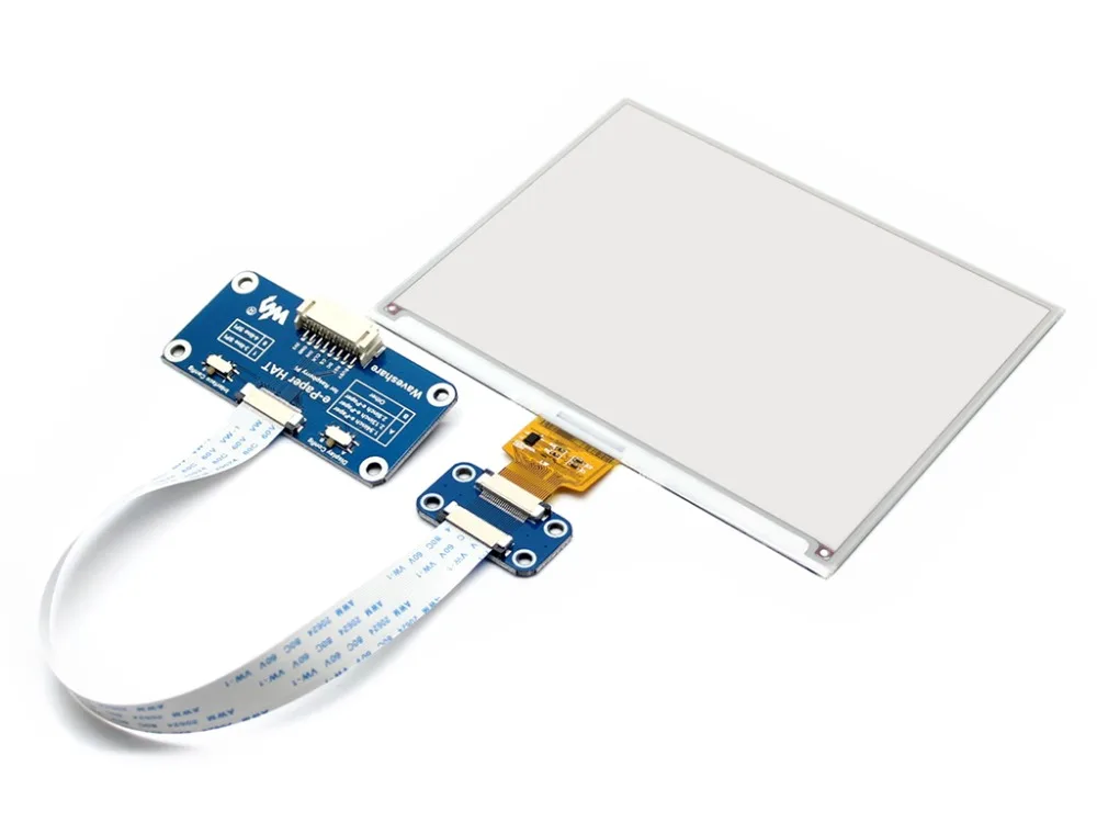 Дисплей E Ink Waveshare 600x448 5 83 дюйма для Raspberry Pi красный/черный/белый трехцветный