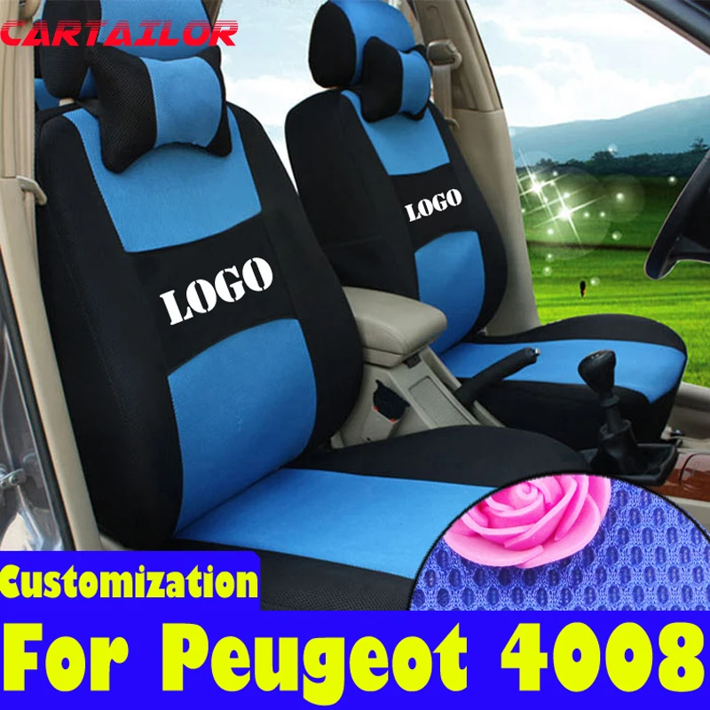 Cartailor Custom Fit Seat Covers For Peugeot 4008 Car Accessories Cartailor Custom Fit Seat Covers For Peugeot 4008 Car Accessories Sandwich Cover Set Decorative Seats Supports
