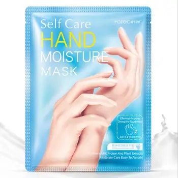 

Milk Moisturizing Hand Mask Hyaluronic Aicd Hand Patch Remove Dead Skin Hand Skin Anti-Drying Exfoliating Hand Skin Care