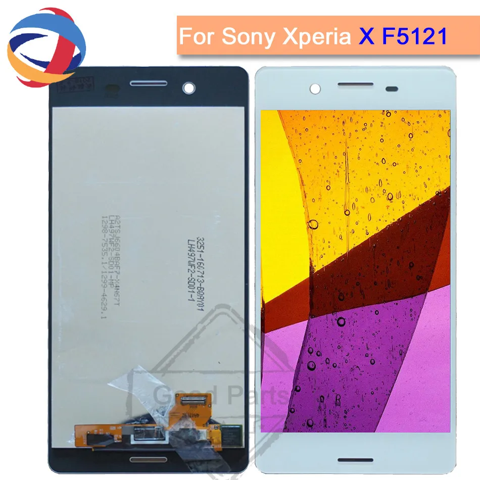 

Warranty 5.0" Display For Sony Xperia X LCD lcd Touch Screen Digitizer F5121 F5122 Assembly replacement For Sony Xperia X LCD