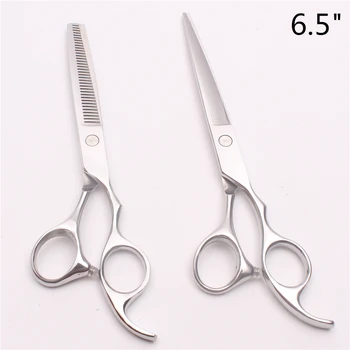 

6.5 inch 18.5cm Customized Logo Cutting Scissors Thinning Shears Hairdressing Scissors Professional Hair Scissors Styling
