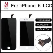 10pcs/lot Quality AAA 4.7 No Dead Pixel for IPhone 6 LCD Display Touch Screen pantalla OEM Cold Press Frame Digitizer Assembly