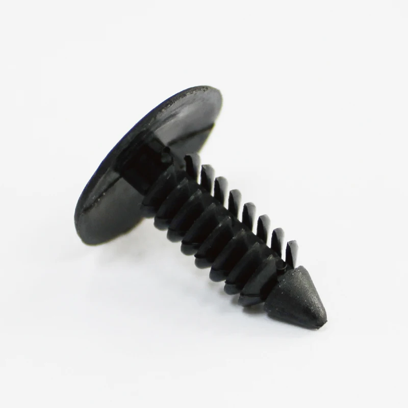 

50 pieces fender bumper shield retainer fastener car body hood plastic trim panel clip push 8mm