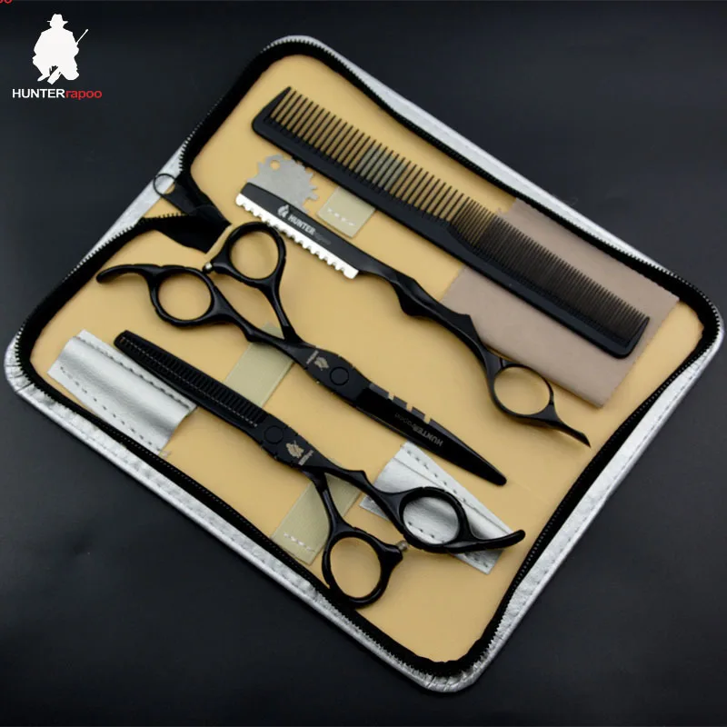 

30% OFF 10 Sets 6 inch Stainless steel Barber Scissors Set Hair Cutting Scissor Thinning Shear for hairdressing salons haircut
