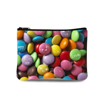 

Beautiful pattern Printing Ultra Light Brand Women Purse Coin Purse Mini Bags Zipper Pocket For Girls Waterproof Small Bags