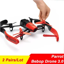 4Pcs Lot Parrot Bebop Drone 3 0 3 Blade Propeller Main Blades Rotors Props Yellow Black