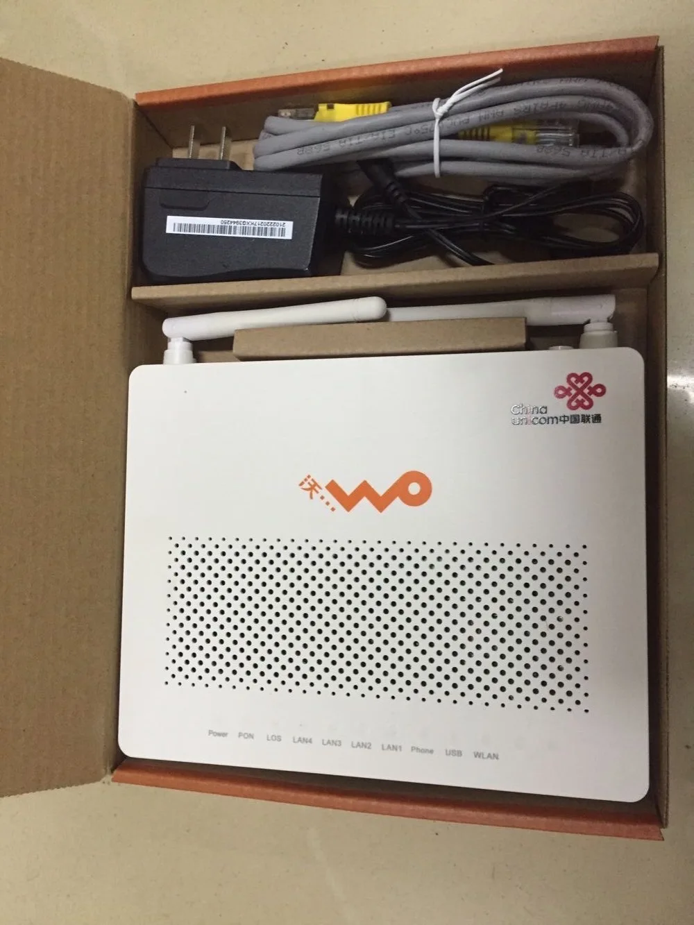 10 шт. HW HG8347R ONU 4 lan порта + 1 POTS wifi USB EchoLife SC/UPC GPON беспроводной терминал на английском