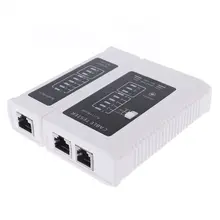 Lan тестовый er WZ 468 RJ45 и RJ11 сетевой кабель тестовый er Ethernet LAN Сетевой тестовый инструмент провод свинцовый тест измеритель сети