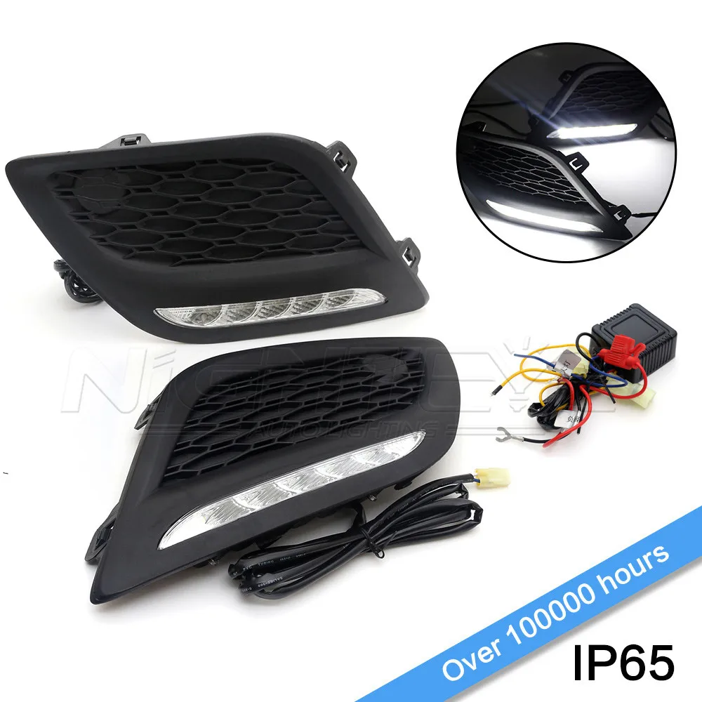 

For VOLVO XCS60 2014 Car-special LED Daytime Running Light DRL D15