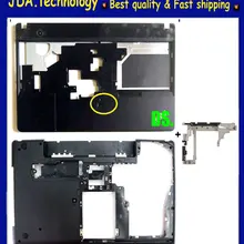 Упор для рук и нижняя крышка Кронштейн для ThinkPad Lenovo E530 E535 E530C E545 верхняя крышка Touchpad FP holeh+ чехол для задней части корпуса кронштейн