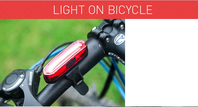 INBIKE велосипедный светильник велосипедный задний светильник USB Перезаряжаемый водонепроницаемый велосипедный задний светильник s светодиодный COB сигнальные огни NX605