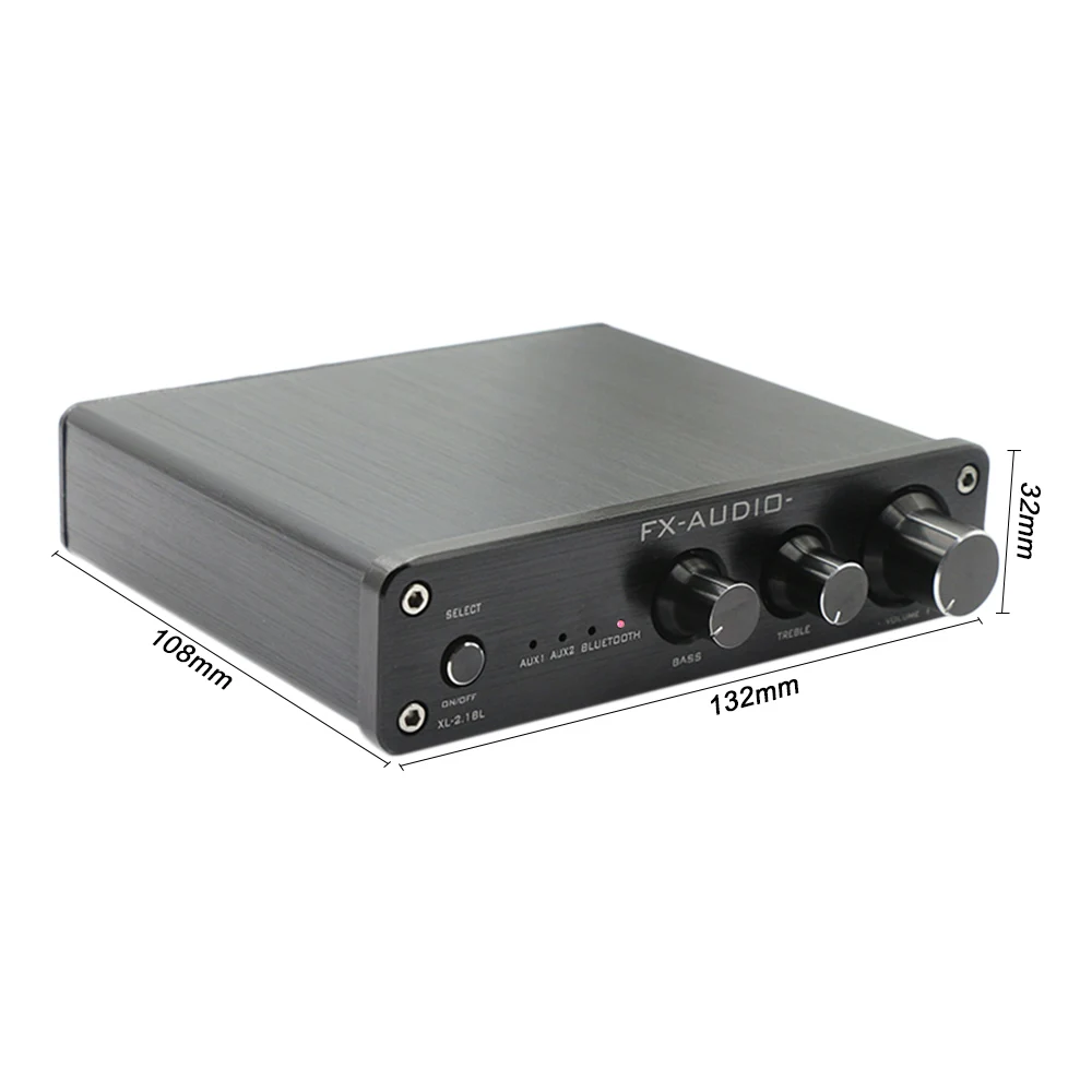 FX Audio XL 2.1BL TPA3116D2 NE5532 HIFI аудио высокой мощности Bluetooth 4 0 CSR8635 мультимедийный
