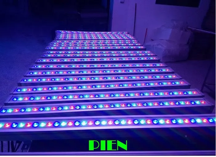 Синхронный RGB открытый dmx светодиодный настенный светильник 24 Вт пейзаж внешний+ DMX512 Контроллер+ 12 В адаптер питания DHL 6 шт