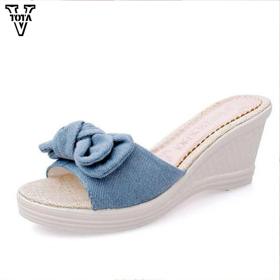 slippers heels vtota butterfly knot flip flops summer shoes slippers slippers heels vtota butterfly knot flip flops summer shoes slippers