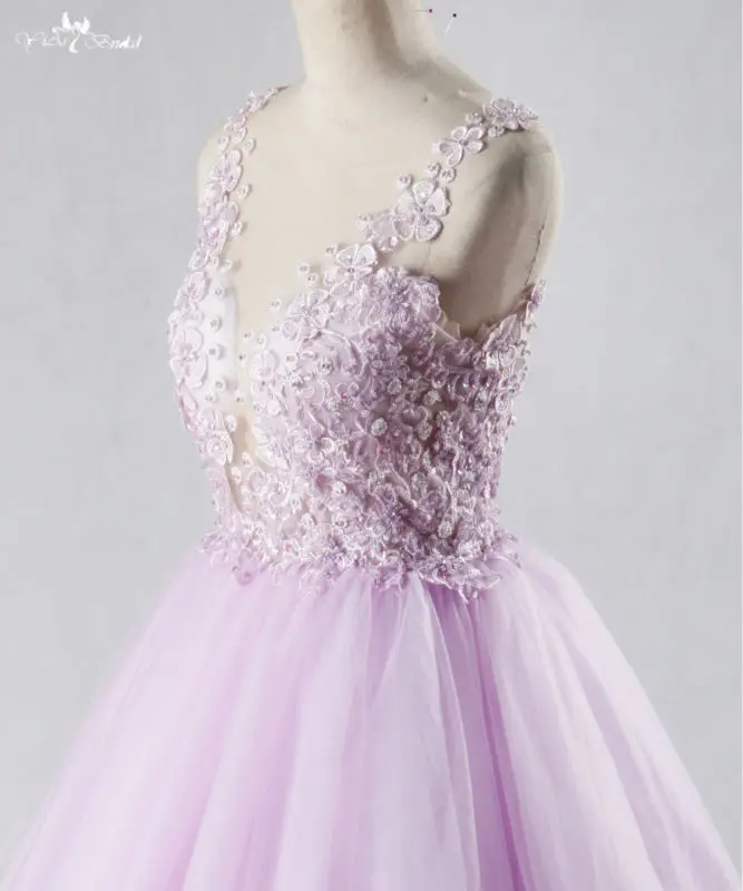 RSE711 sexy lilac long prom dresses 2016 graduation quinceanera dresses (4)