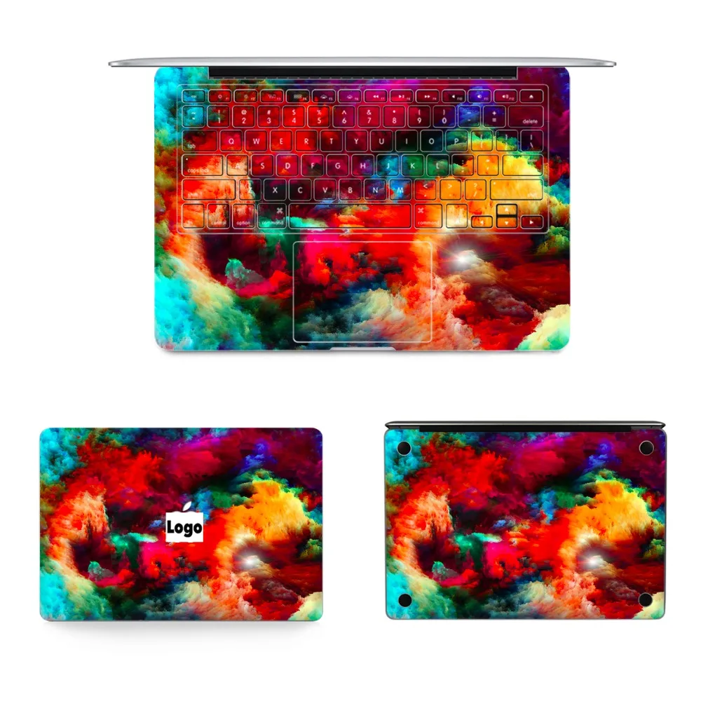 Новый Для Macbook Air Pro стикер виниловая переводная наклейка для ноутбука полная