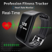 Wearpai в реальном времени fitnesstracker часы IP68 Водонепроницаемый Беспроводной умный браслет с непрерывным сердечного ритма Мониторы VS fitbit
