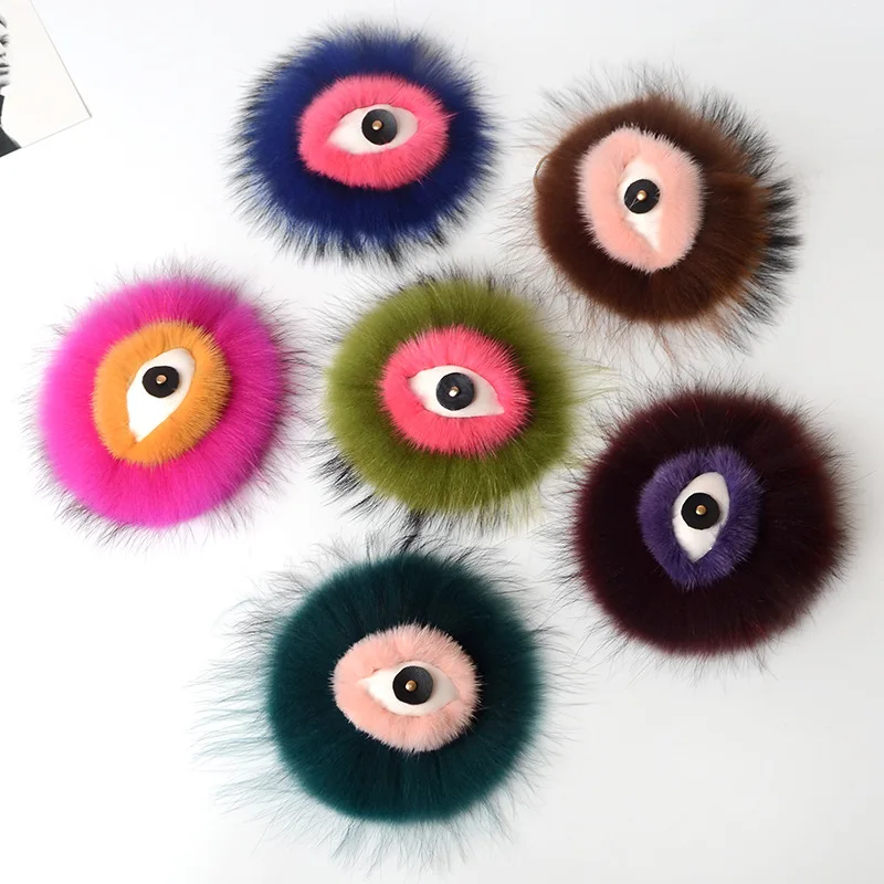 Fur charm eye (30)