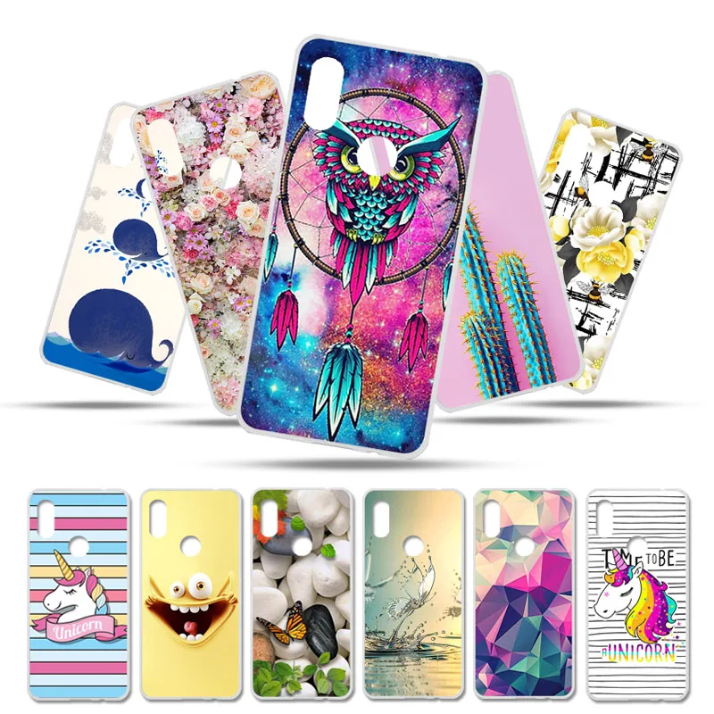 

Wholesale 10pcs DIY Patterned Silicon Case For Umi Plus Case Soft Cover For Umidigi A3 A5 S3 Pro F1 One Max S2 Z2 Covers