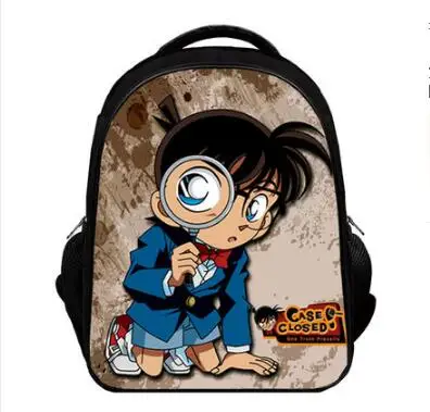

Anime Detective Conan Cosplay Kindergarten baby child 4-5-6 year old bag high capacity backpack child birthday gift