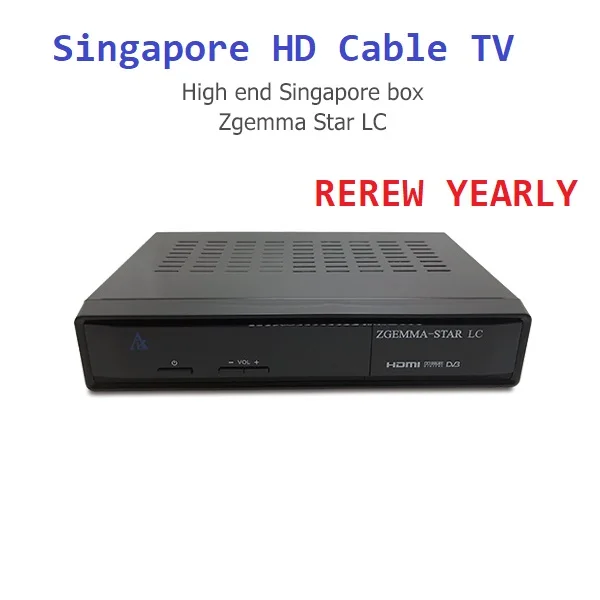 

Singapore starhub box renewal subscription for v7 V8 golden V9 pro V8 angel blackbox c801 plus Gtt Zgemma LC RENEW yearly