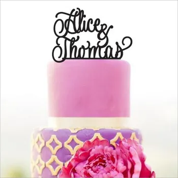 

2017 Real Rushed Personalized Acrylic Soon To Be Mr & Mrs Wedding Cake Topper/wedding Stand/wedding Decoration /Custom Topper