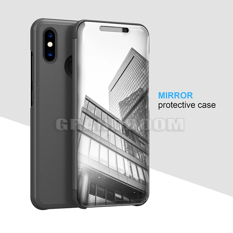 50 шт. кожаный флип-чехол-подставка для Xiaomi mi 9T CC9E 9 8 SE 6 6X A1 mi x 3 Max Note 3 F1 Clear View Smart mi rror противоударный чехол