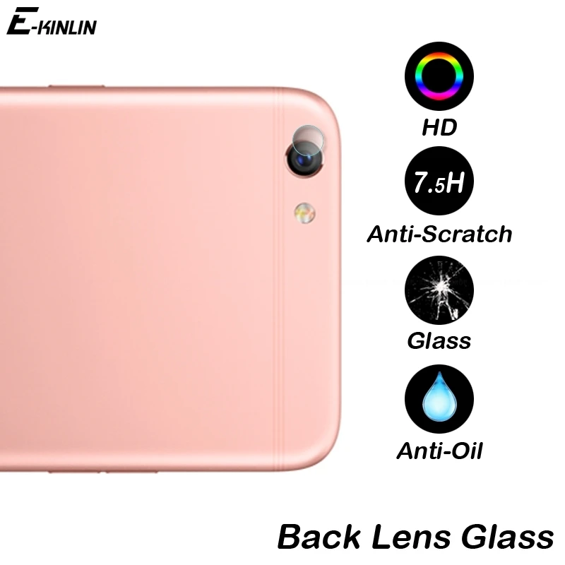 

Back Camera Lens Clear Screen Protector Tempered Glass Protective Film For OPPO F7 F5 Youth F3 F1s F1 Plus Neo 9 R9 R9s