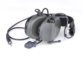 

New Hi-Threat Tier 1 fast Tactical Active pickup Headset Detective Sports Military Hunting Z110 msa headphone