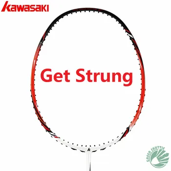 

100% Original Kawasaki Full Carbon Badminton Racket Raquette With Gift