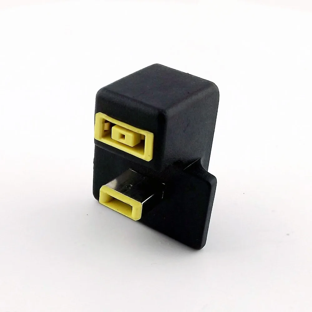 1x180 градусов угловой прямоугольник порт папа к женскому Удлинительное зарядное