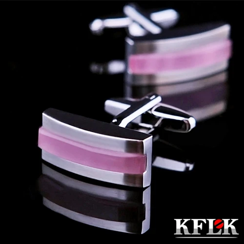 KFLK jewelry 2018 shirt cufflinks for mens gift Brand cuff buttons Pink cheap cuff links High Quality abotoaduras Jewelry цена KFLK jewelry 2018 shirt cufflinks for mens gift Brand cuff buttons Pink cheap cuff links High Quality abotoaduras Jewelry цены онлайн