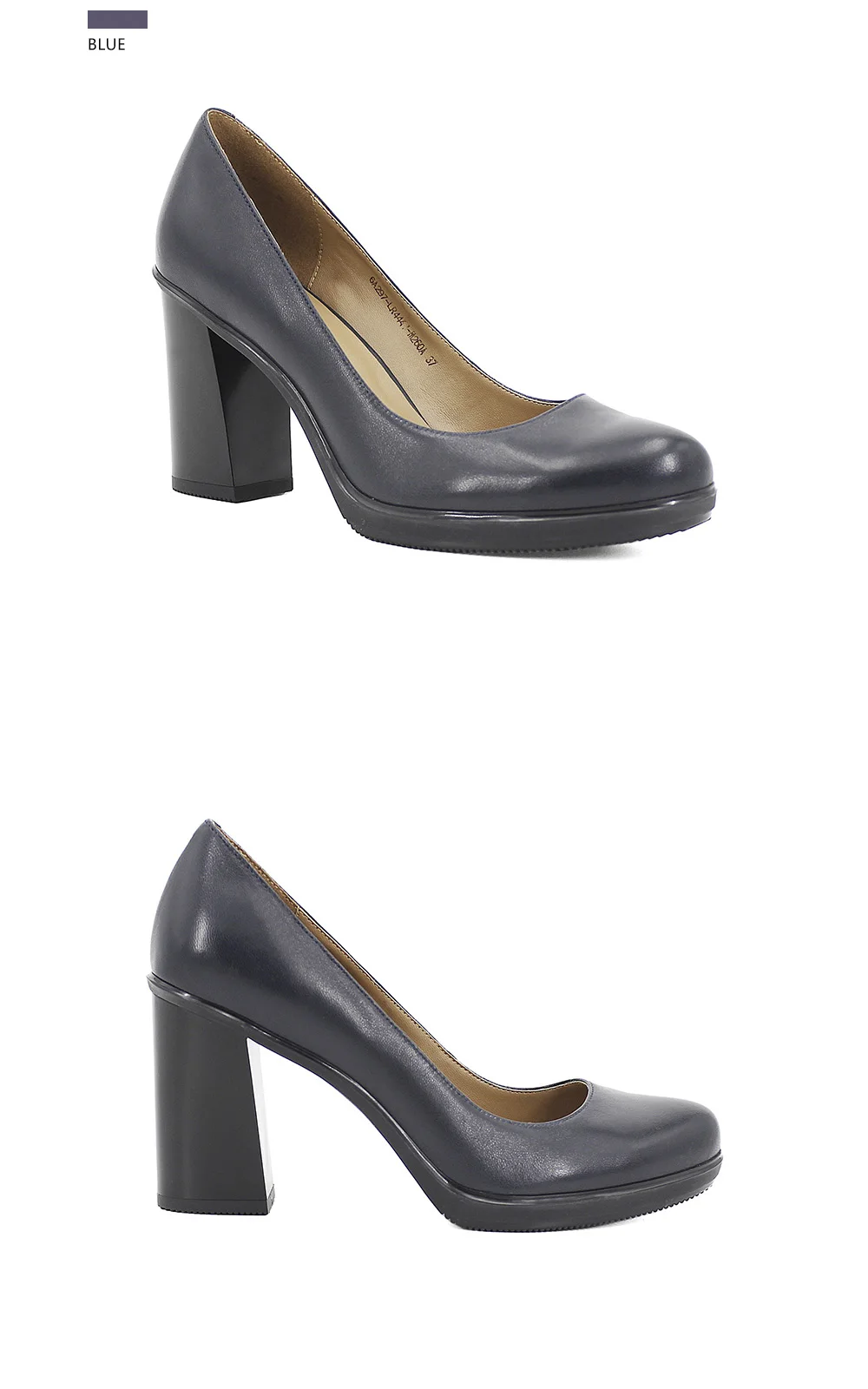 SOPHITINA/Элегантные женские туфли-лодочки; Высококачественные вечерние туфли из натуральной кожи с круглым носком на высоком толстом каблуке и толстой подошве под офисное платье; Всесезонная обувь для женщин D011
