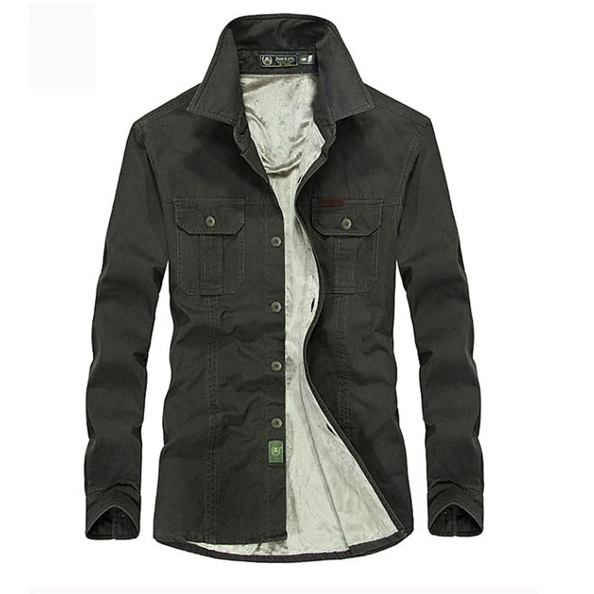 2018-NEW-Autumn-Velvet-Shirt-Men-Long-Sleeve-shirt-Turn-down-collar-Shirt-For-Men-Camisas (2)