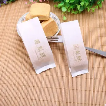 

Cotton Paper Bag Pineapple Cake Packaging Wrapper For Cookie Candy food,1000 Pcs/lot