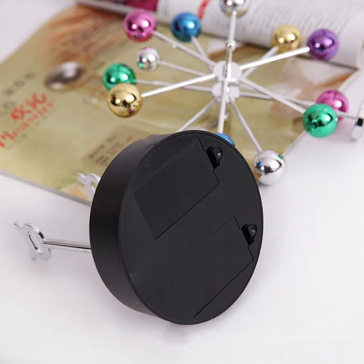 1 PC kolorowe obrót diabelski młyn Newton wahadło piłka akcesoria DIY magnes obrotowe wieczny piłka dekoracja biurka LZ 007 6 1 PC kolorowe obrót diabelski młyn Newton wahadło piłka akcesoria DIY magnes obrotowe wieczny piłka dekoracja biurka LZ 007 - Image 6