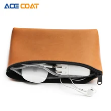 ACECOAT PU чехол для мыши сумка для беспроводной мыши для хранения ноутбука адаптер Зарядное устройство USB кабель мульти сумка для Macbook