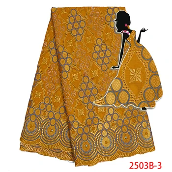 

Latest African Cotton Swiss Voile Lace Fabric 2019 High Quality Swiss Voile Lace In Switzerland Nigerian Lace Fabrics AMY2503B-2